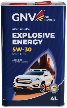 GNV EXPLOSIVE ENERGY 5W-30 SYNTHETIC A5/B5